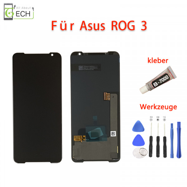 Für Asus ROG Phone 3 ZS661KS OLED Display Touch Screen Werkzeuge Kleber